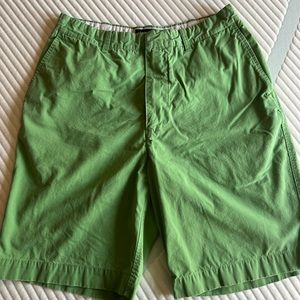 Abercrombie & Fitch Green Khaki Shorts